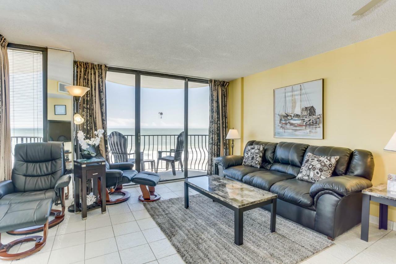 Oceanfront 3 Bdr Condo With 2 Beach Front Terraces 默特尔比奇 外观 照片